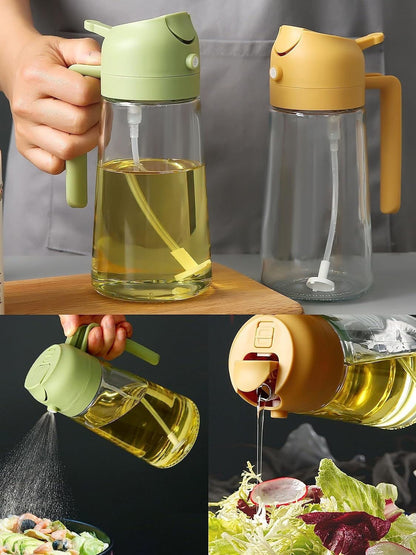 Drizzlo 2-in-1 Olive Oil Dispenser & Sprayer