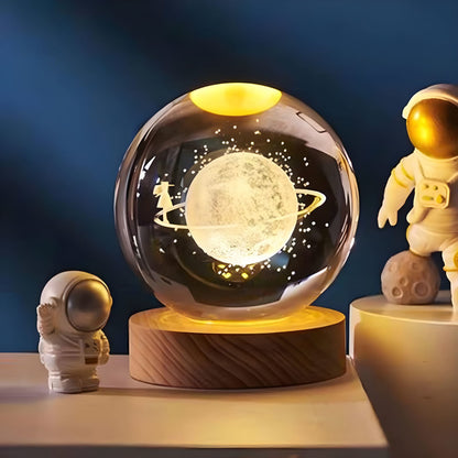 Lumosphere Crystal Ball LED Lamp — Galaxy Night Light