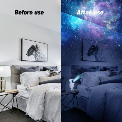 Cosmonaut Astronaut Galaxy Star Projector