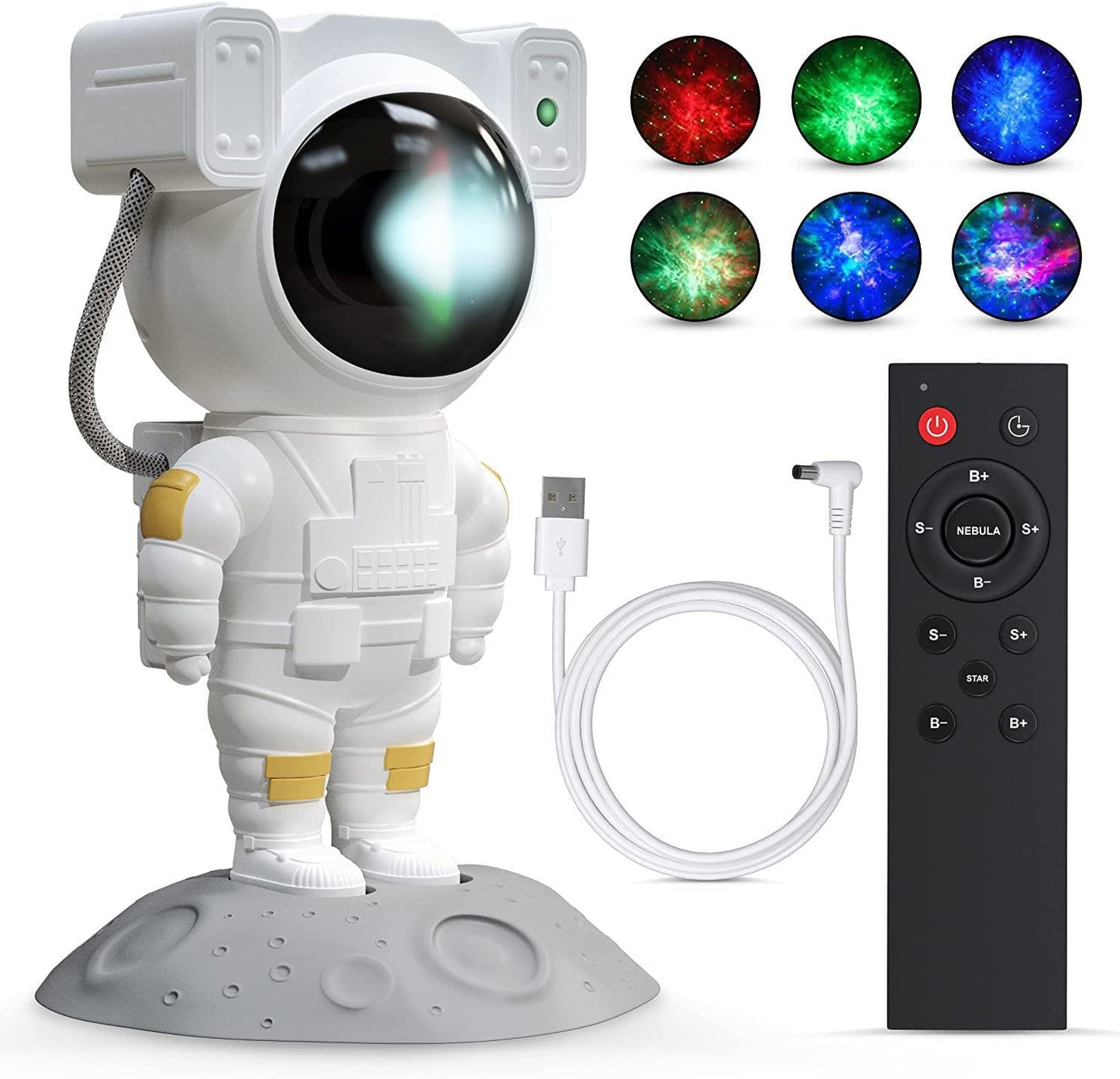 Cosmonaut Astronaut Galaxy Star Projector