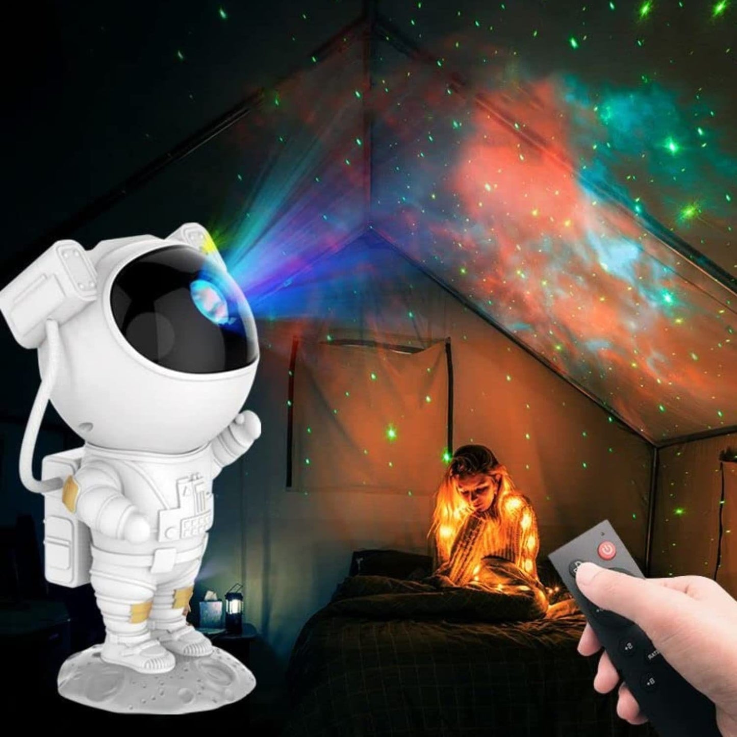 Cosmonaut Astronaut Galaxy Star Projector