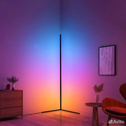 Lumora Aurora 55" RGB Corner Floor Lamp