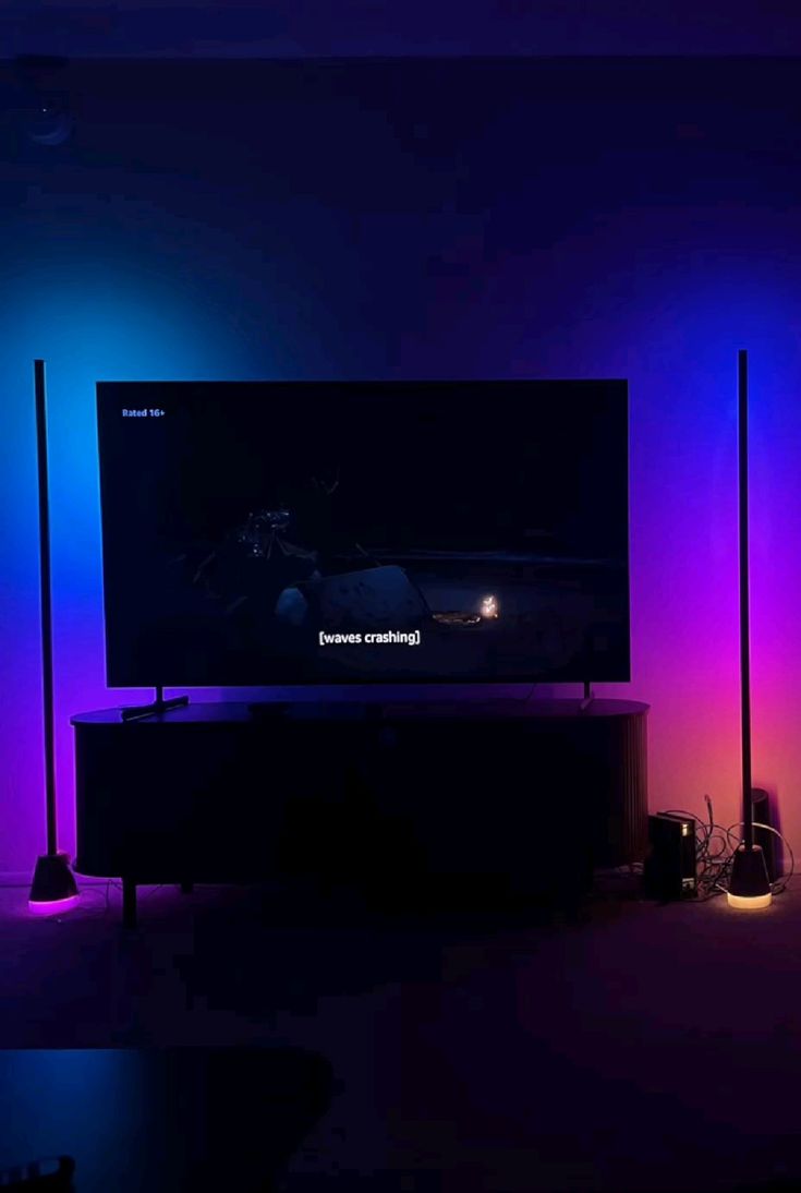 Lumora Aurora 55" RGB Corner Floor Lamp